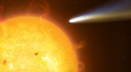 Final moments of comet C/2026 A1 (MAPS) captured by NASA as it disintegrates near the Sun