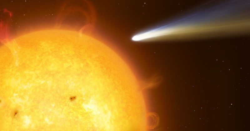 Final moments of comet C/2026 A1 (MAPS) captured by NASA as it disintegrates near the Sun