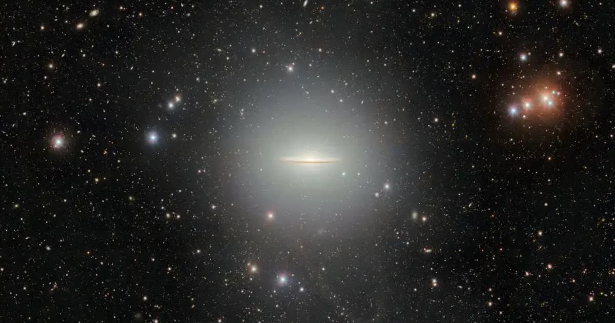 This image provided by the U.S. National Science Foundation’s NOIRLab on Friday, April 24, 2026, shows Messier 104, a spiral galaxy nicknamed the Sombrero galaxy. (Cover Image Source: NSF NOIRLab via AP)