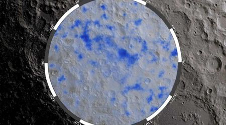 Moon's darkest craters may now reveal how ice accumulated over a billion years at the South Pole