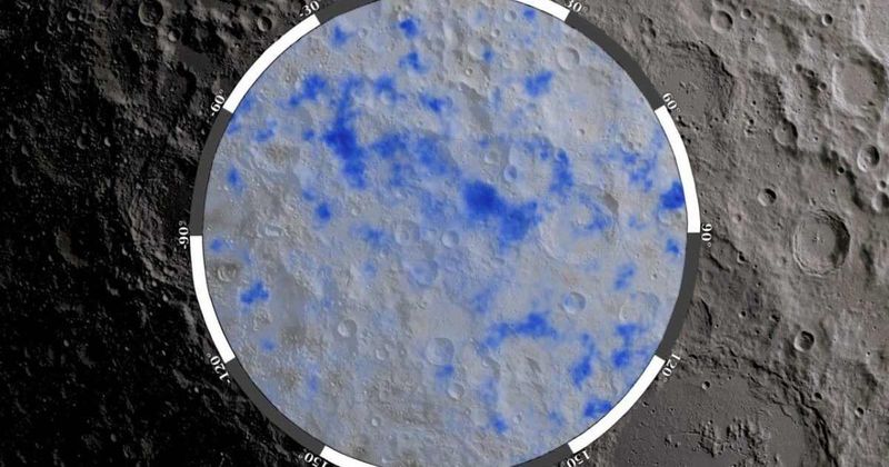 Moon's darkest craters may now reveal how ice accumulated over a billion years at the South Pole