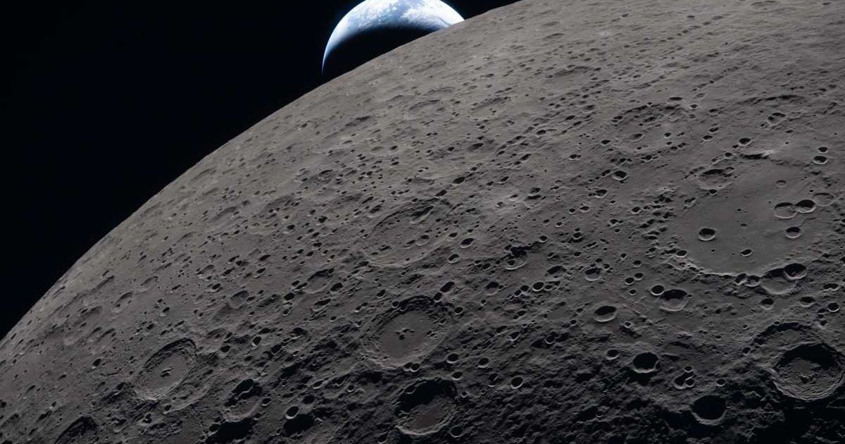 Earthset captured by the Artemis II crew at 6:41 p.m. EDT on April 6, 2026. (Cover Image Source: NASA)