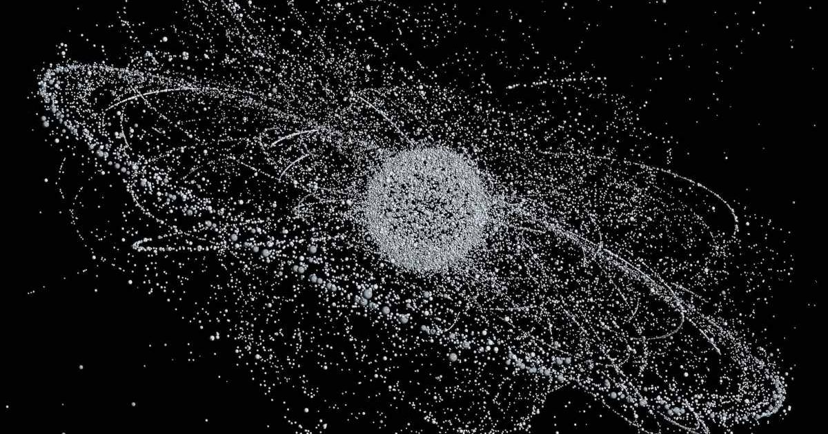 An artist's impression of 300,000 pieces of space junk. (Representative Image Source: Steve Worsethandetroit)