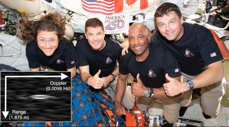 'People in pixels': Artemis II astronauts spotted by Earth-based telescope from over 200,000 miles away