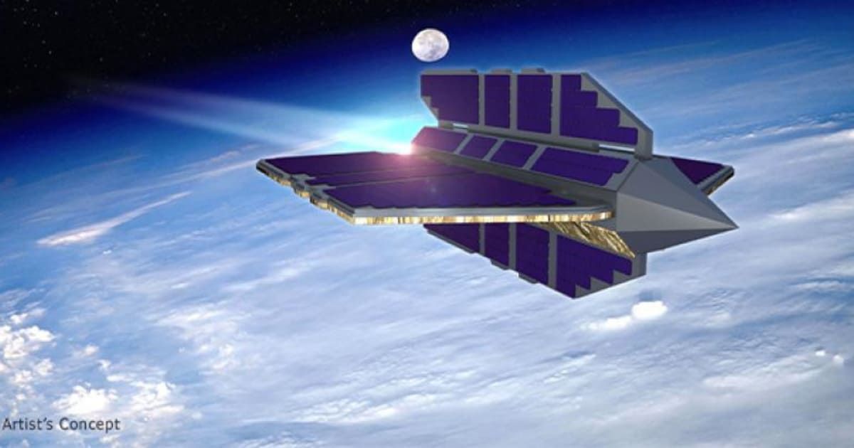 An artist's concept of DARPA's Otter mission. (Representative Image Source: DARPA)