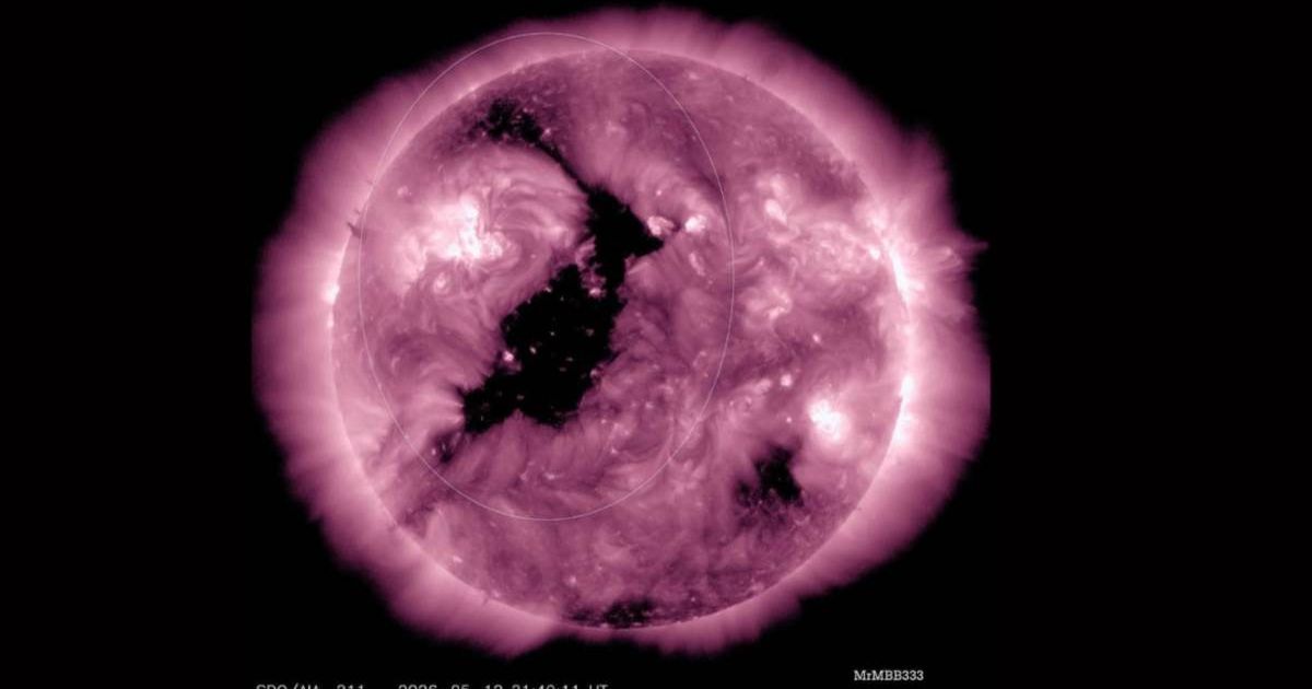  Extreme ultraviolet imagery of a giant hole created due to the eruption was captured by the Solar Dynamic Observatory  (Cover Image Source- NASA/SDO)