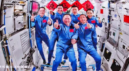 Shenzhou-23 spacecraft, carrying Hong Kong's first spacefarer, docks to China's Tiangong space station