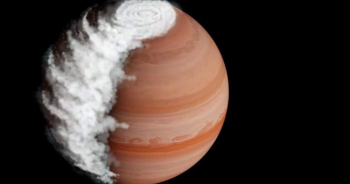 Artistic representation of exoplanet WASP-94A b. (Representative Cover Image Source: Hannah Robbins/Johns Hopkins University)