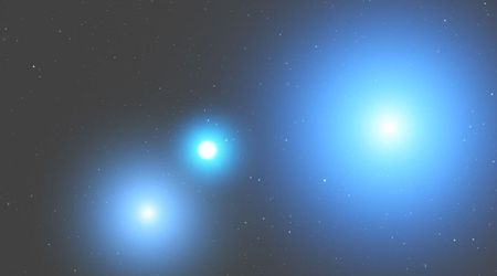 Using TESS, scientists discover extremely rare triple star system where three stars eclipse each other