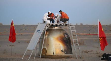 Shenzhou-21 taikonauts return to Earth after longest Chinese single-crew space mission 