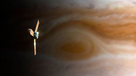 NASA's Juno mission finds particles traveling at near-light speeds at Jupiter
