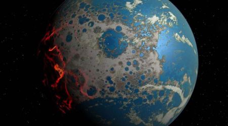 Asteroid impacts shaped the early Earth's surface, creating conditions conducive for life