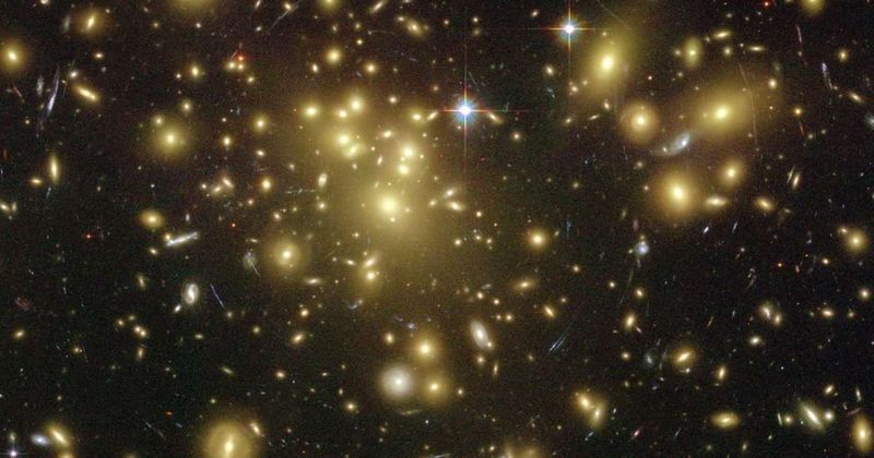 Astronomers have caught the first-ever glimpse of star-forming gas in early galaxies