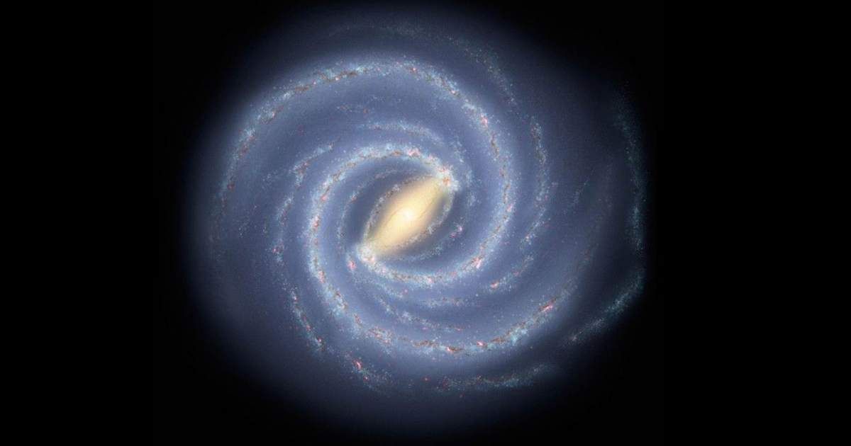 This illustration shows the Milky Way, our home galaxy. (Image edited by Starlust staff) (Representative Cover Image Source: NASA/JPL-Caltech)