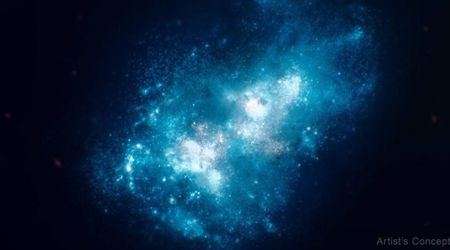 Hubble sees starlight from a galaxy just 1.4 billion years after the Big Bang—what did it reveal?