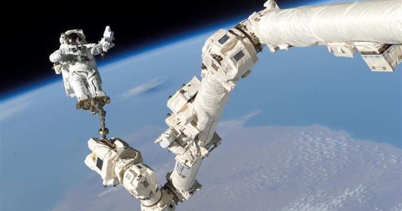 US Spacewalk 95: NASA astronauts Jessica Meir and Chris Williams replace faulty Canadarm2 on ISS
