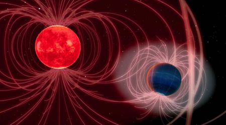 Scientists discover a rare Neptune-sized exoplanet that leaves a mark on its host star