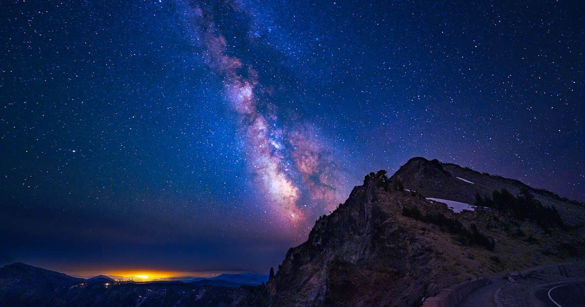 Milky Way rising over the walls of Crater Lake. (Cover Image Source: Getty | Tony Rowell)