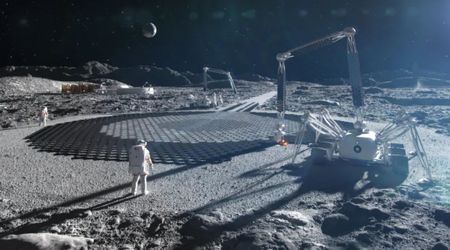 Lunar cement alternative spent six months in space's harsh conditions and got stronger