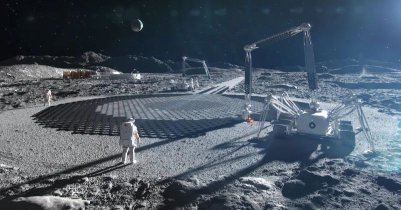 Lunar cement alternative spent six months in space's harsh conditions and got stronger