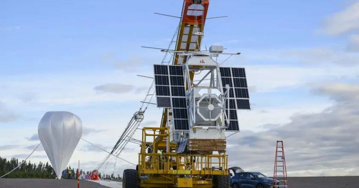 Launch of the balloon-borne solar observatory Sunrise III on July 10th, 2024. [Cover Image Source: SSC (Mattias Forsberg)]