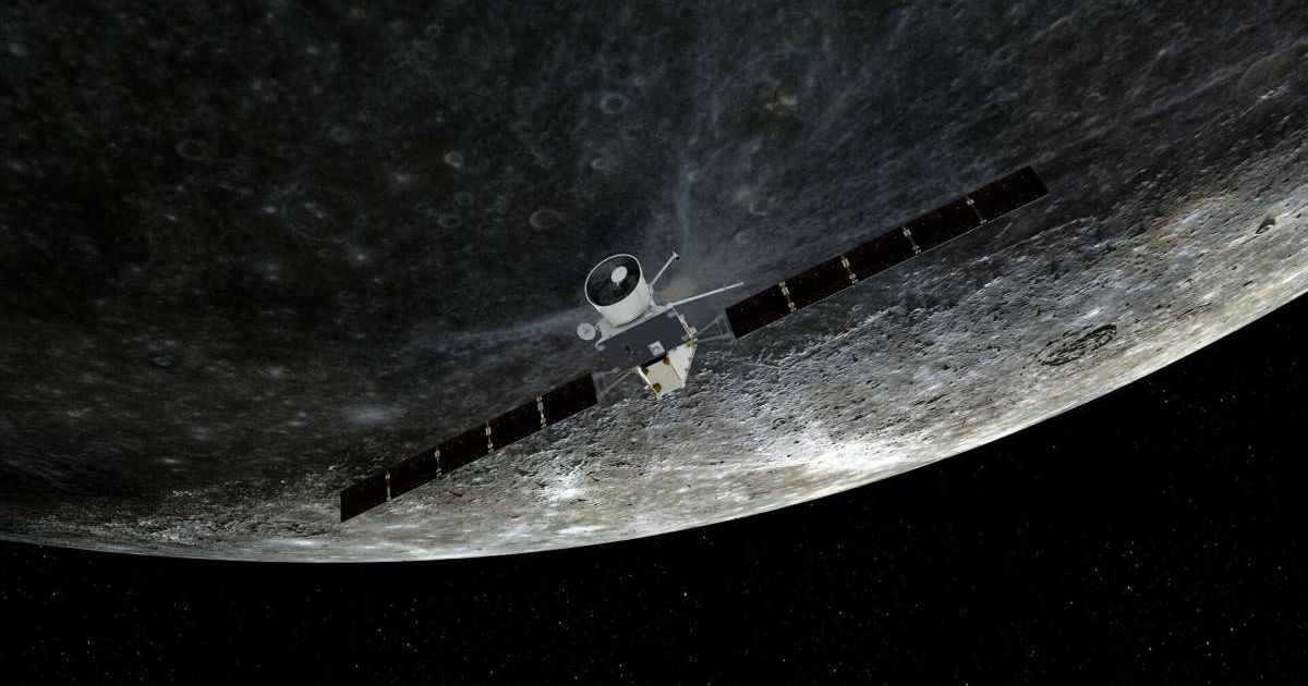 Artist's concept of BepiColombo probe. — (Image Source: ESA)