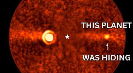 'Found you!': Astronomers find the faintest planet ever photographed after 11 years of hide and seek
