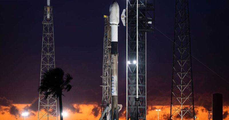 SpaceX aborts a Falcon 9-Starlink launch at the last moment due to a mystery glitch