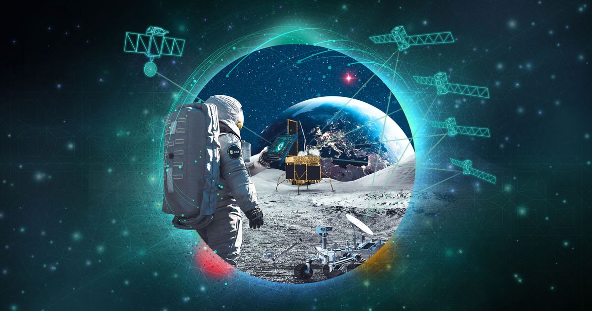 ESA's Moonlight program aims to create navigations and connectivity infrastructure. (Representative Cover Image Source: ESA)