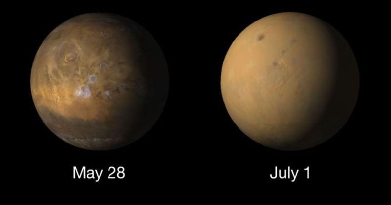 Do solar storms influence Martian weather? New study finds evidence that dust storms get affected