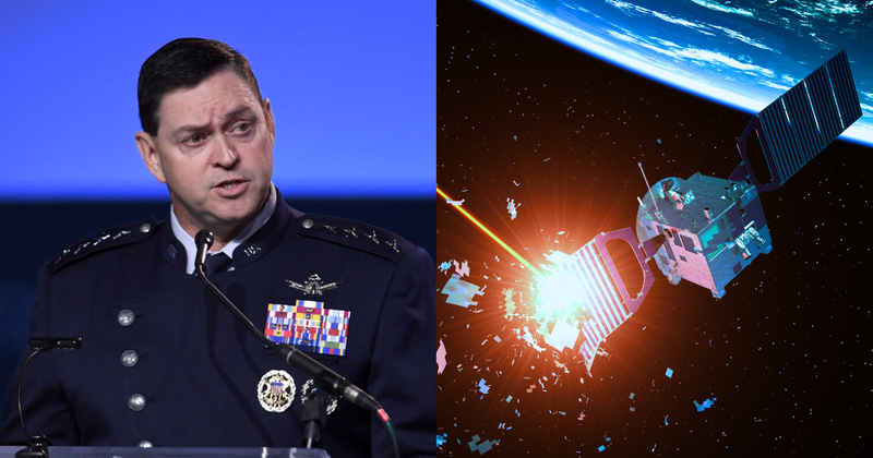 'None of us will be able to avoid the war zone': Retiring U.S. Space Force Chief issues stark warning
