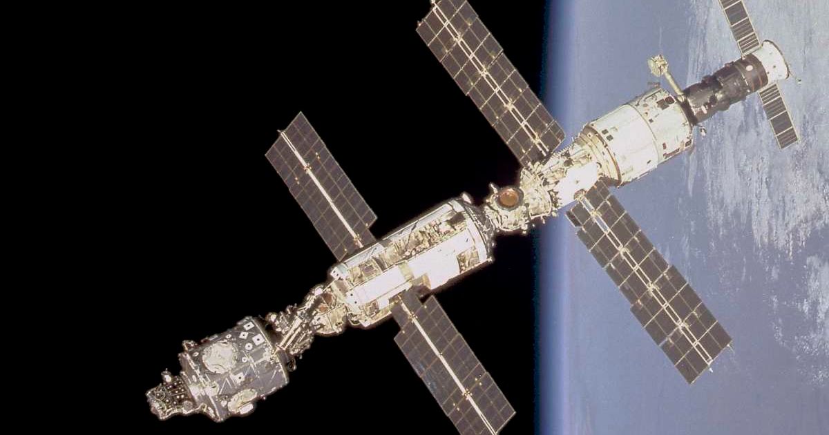 This image of the International Space Station in orbit was taken early on in its contruction from the Space Shuttle Endeavour prior to docking.  (Cover Image Source: NASA)