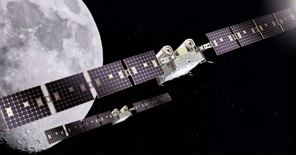 An artist’s rendering of NASA’s CAPSTONE 02 spacecraft in lunar orbit. The mission features twin spacecraft that will advance technologies to support Artemis, Moon Base, and deep space exploration. (Representative Cover Image Source: Terran Orbital)