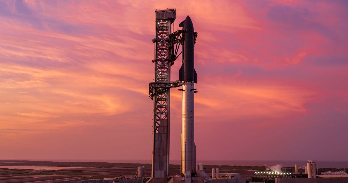 Starship and Super Heavy before Flight 13 at Pad 2 of Starbase, Texas. (Cover Image Source: SpaceX)