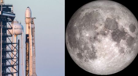 SpaceX Falcon 9 rocket debris to crash into the Moon on August 5 at 5,400 mph—can you see it?