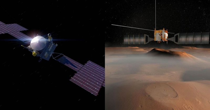 NASA’s Psyche teams up with ESA's Mars Express for a coordinated photoshoot at the Red Planet