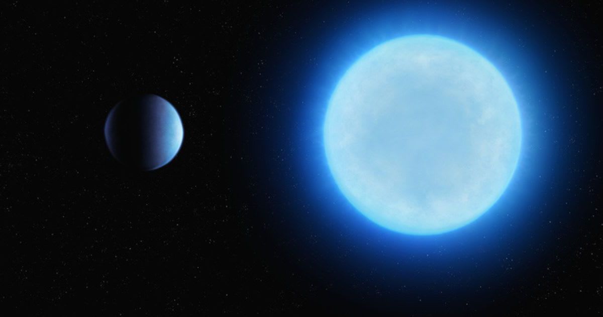 Rocky exoplanet orbiting a dwarf star in space. (Cover image source: Nazarii Neshcherenskyi/Getty Images)