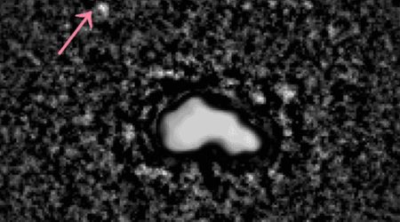 Mysterious asteroid 44 Nysa may be the first known three-lobed world. It even has a moon.
