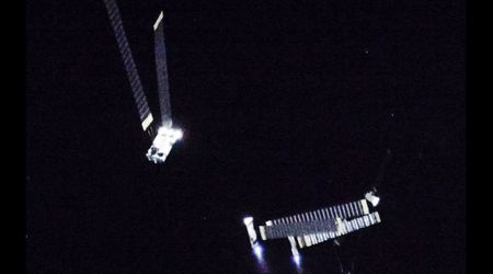 First pictures of Starlink V3 satellites deployed during SpaceX Starship Flight 13 have been released