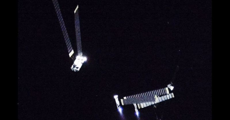 First pictures of Starlink V3 satellites deployed during SpaceX Starship Flight 13 have been released