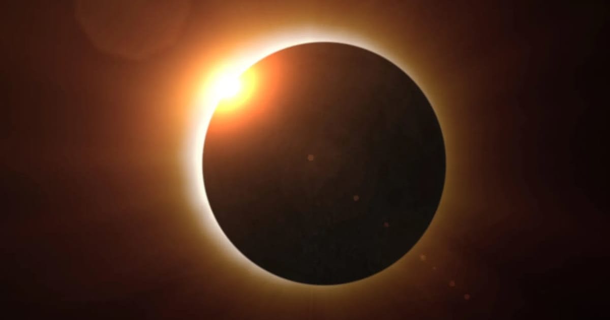Illustration of a total solar eclipse. (Cover Image Source: NASA)