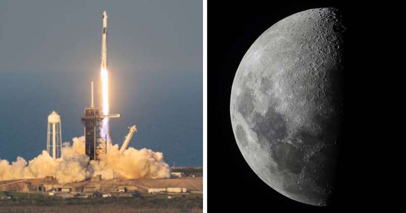 SpaceX Falcon 9 rocket debris to crash into the Moon tonight—can you see it from the U.S.?