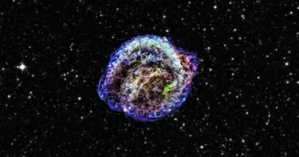 The remnants of a Type 1a supernova that erupted in 1604. Unlike with a nova such as T CrB, a Type 1a supernova completely obliterates the white dwarf that causes it. (Representative Cover Image Source: NASA/CXC/NCSU/DSS/M. Burkey et al)
