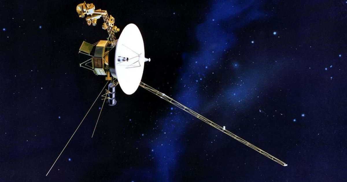 Artist's illustration of NASA's Voyager 2 spacecraft cruising in interstellar space.  (Cover Image Source: NASA/JPL-Caltech)