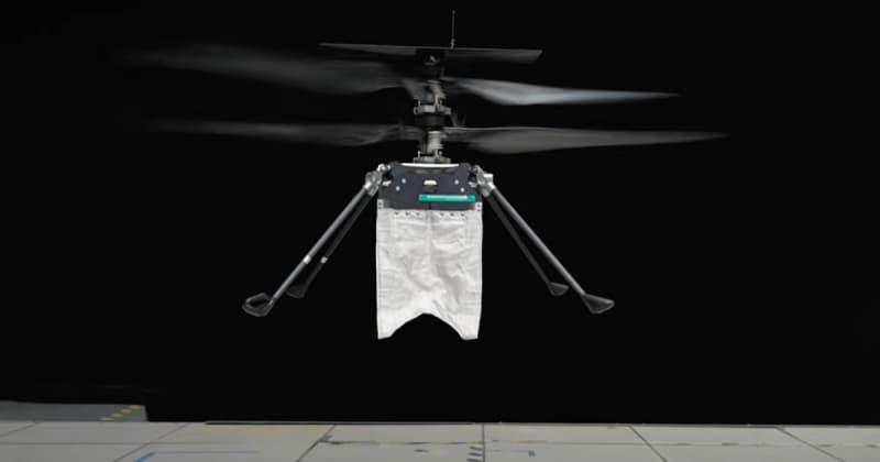 Skyfall: NASA shares glimpse of helicopter testing for water-hunting Mars mission; watch video