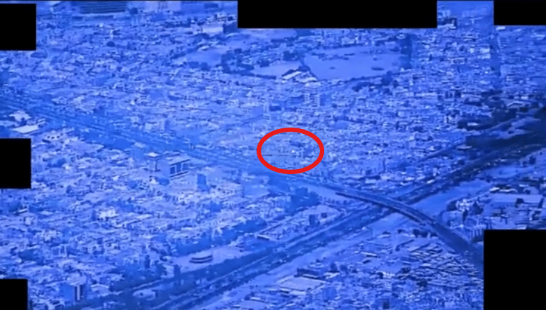 Infrared footage of a reported UAP aboard a U.S. military platform in 2025. (Image Source: U.S. Department of Defense)