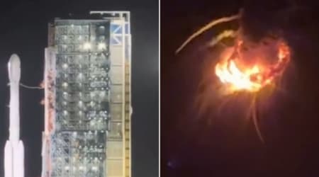 China's Long March 7A rocket explodes moments after liftoff; Elon Musk reacts. Watch video