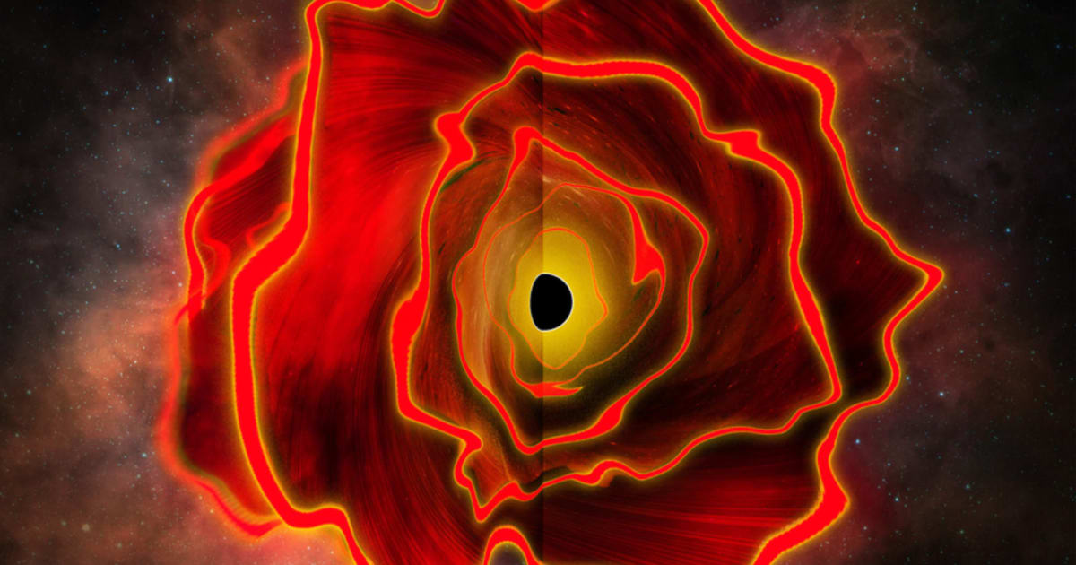 Astronomers have discovered a black hole star, an extremely bright red spot in the early universe that appears to be a new type of astrophysical object. (Representative Cover Image Source: Jose-Luis Olivares, MIT)
