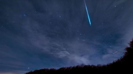 A fireball exploded with a force of 10 tons of TNT over Washington on August 14