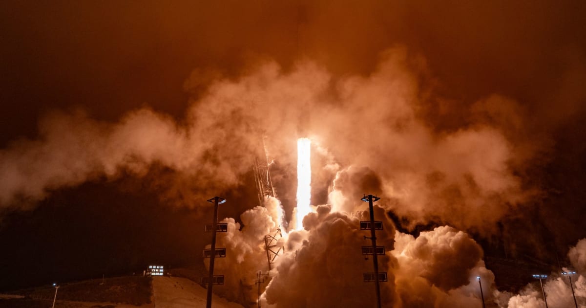 A Falcon 9 rocket lifts off with Starlink satellites from Vandenberg Space Force Base, August 19, 2026. — (Cover Image Source: SpaceX)